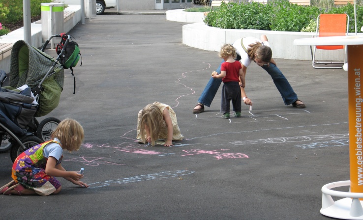 Eröffnung Kinder